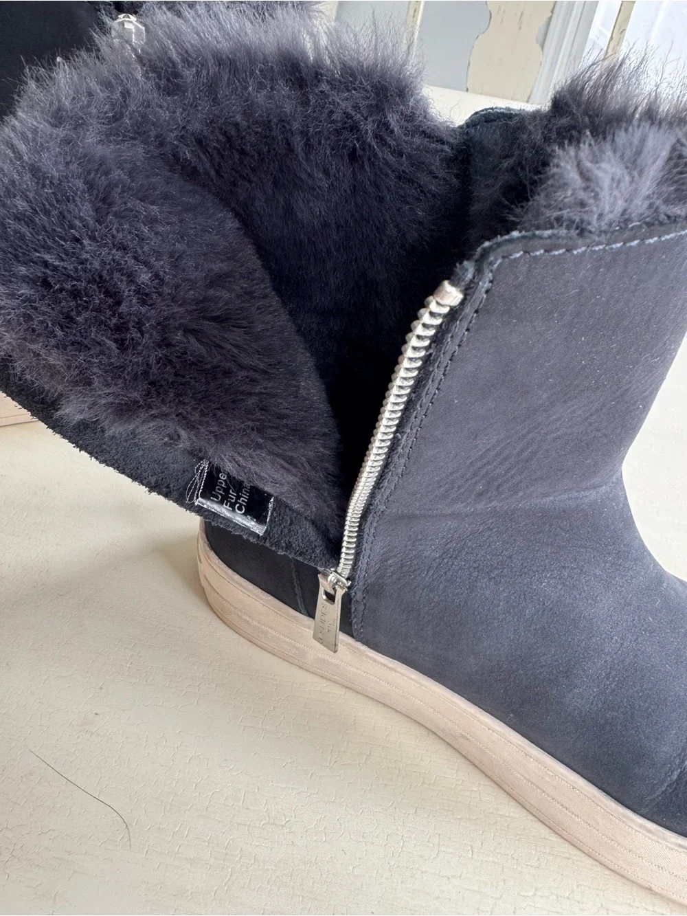 J/SLIDES NYC Fur Boots